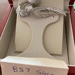 Meteor brooch in 875 (possibly Russian) silver.